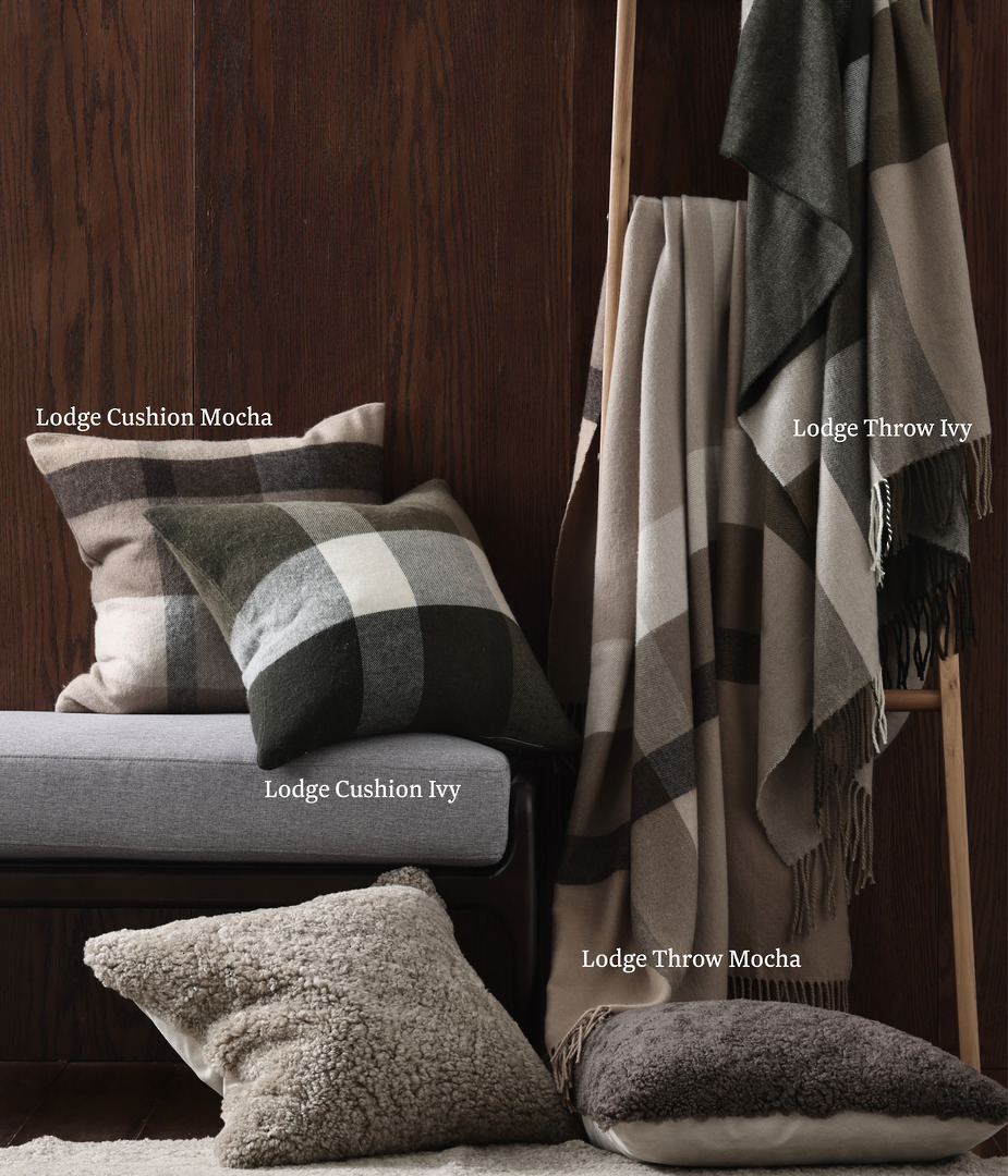 MM Linen | Lodge Throw | Ivy image 0